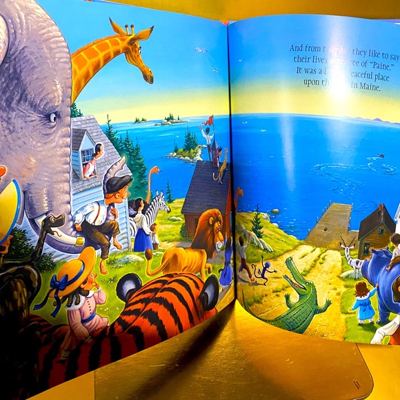 THE CIRCUS SHIP HARDCOVER BOOK w/DUST JACKET NEW CHRIS VAN DUSEN BEAUTIFUL COLOR - Picture 13 of 16